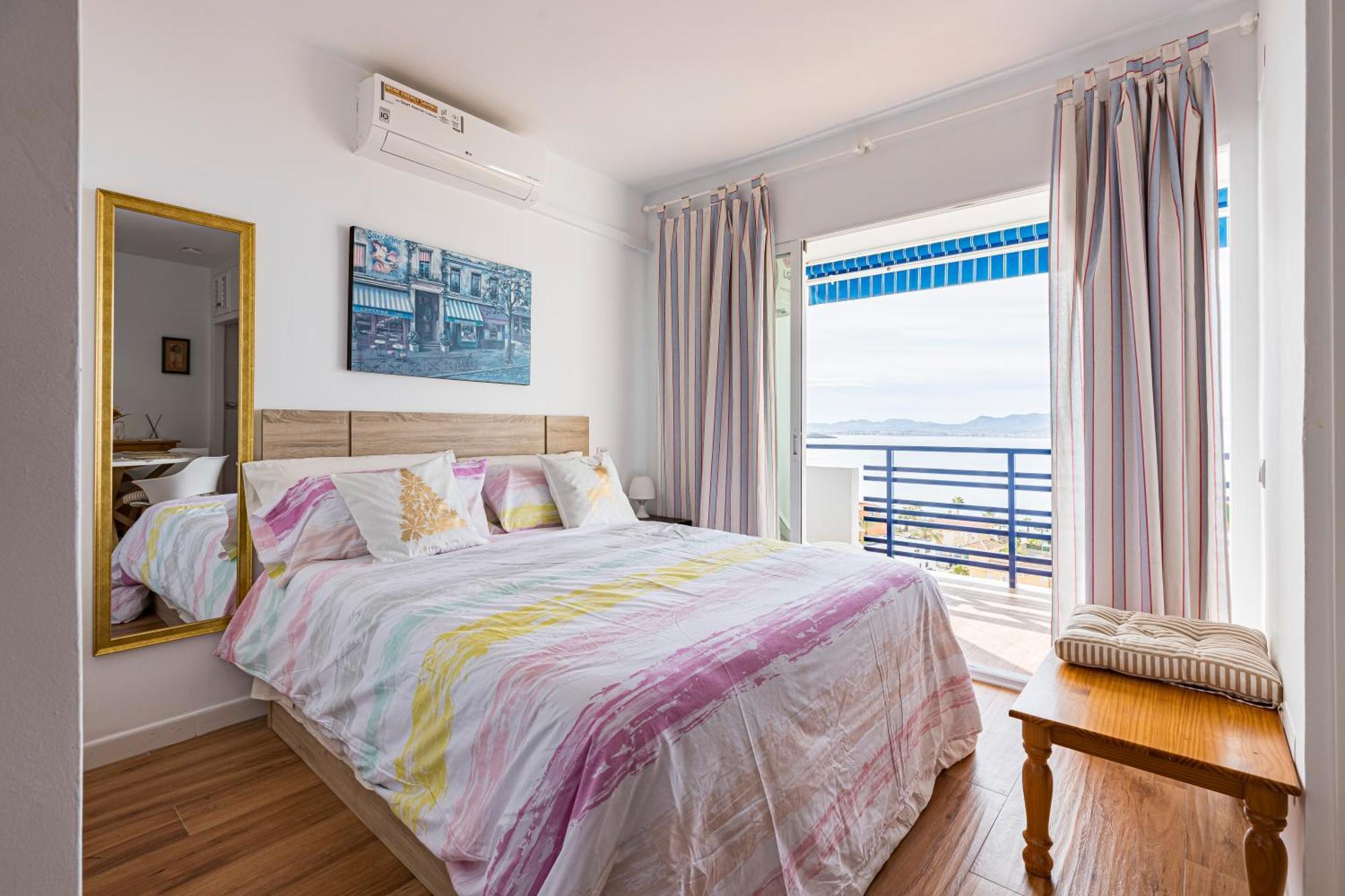 The Manga Beach Sea View Studio Crystal Clear Water & Sandy Beach, Fibre Wifi & Airco La Manga del Mar Menor Exterior foto