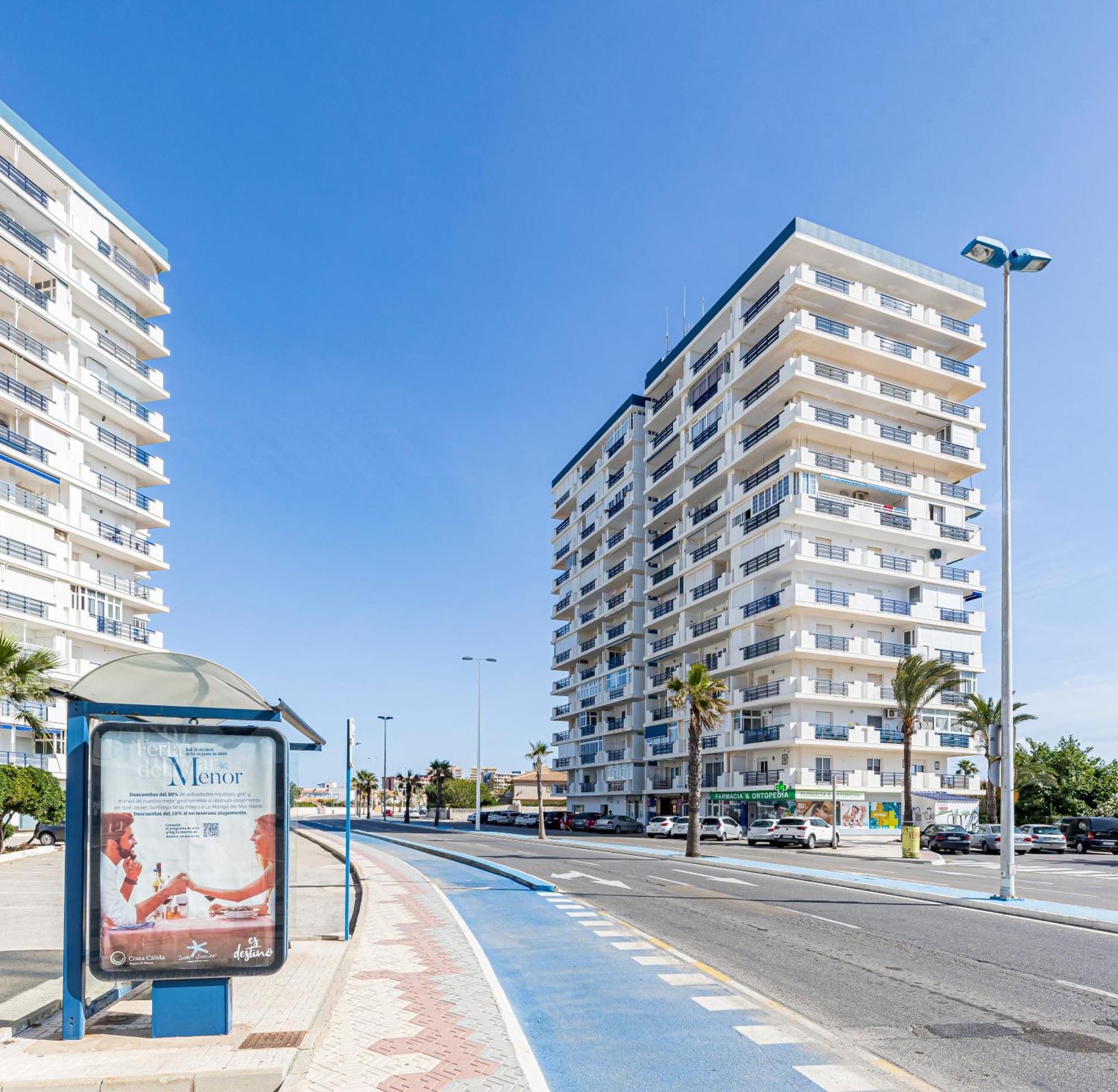 The Manga Beach Sea View Studio Crystal Clear Water & Sandy Beach, Fibre Wifi & Airco La Manga del Mar Menor Exterior foto