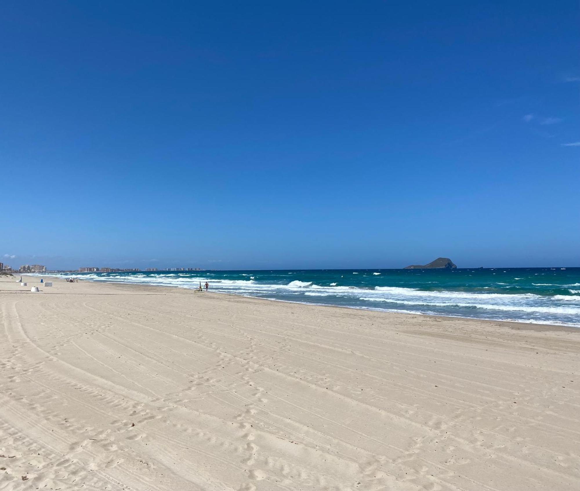 The Manga Beach Sea View Studio Crystal Clear Water & Sandy Beach, Fibre Wifi & Airco La Manga del Mar Menor Exterior foto